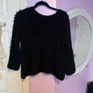 Caslon black sweater- size small